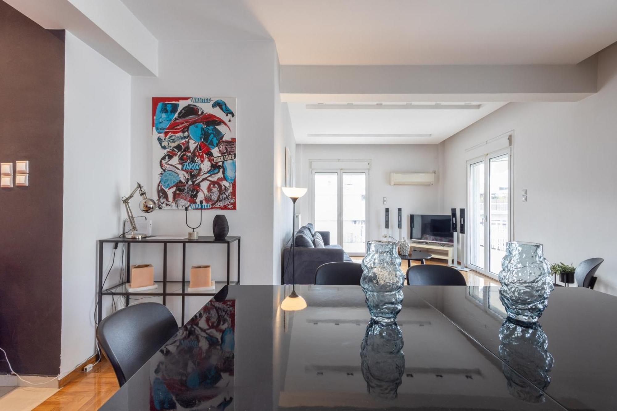 A Luxury & Comfortable Apt In Athene Buitenkant foto